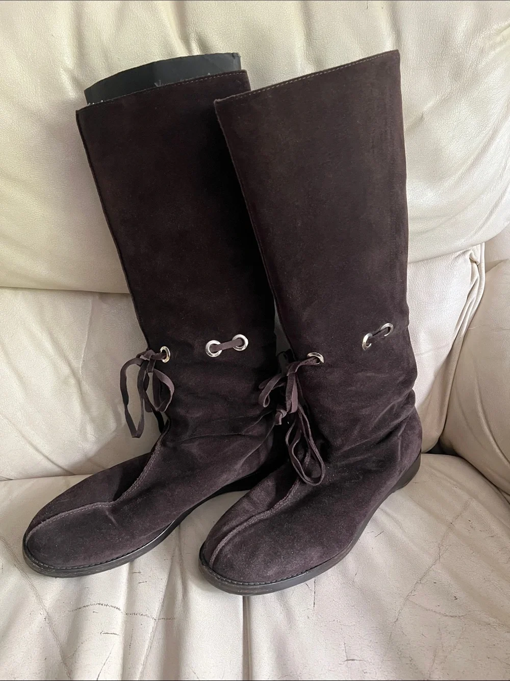 Jimmy Choo Genuine Suede Boots Sz 8